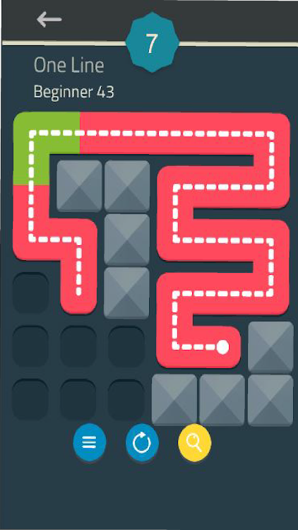 #2. Line Puzzle Connect Line Games (Android) By: OL - Offline No Wifi Games