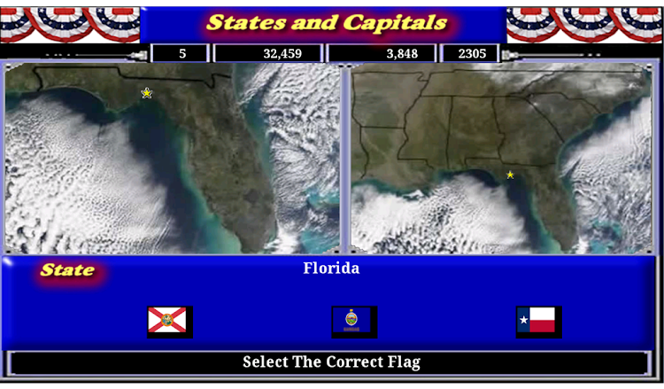 #2. States and Capitals (Android) By: EduFunApps