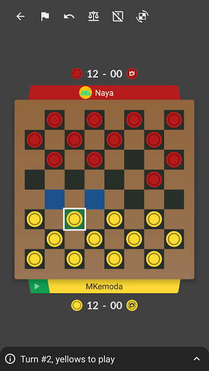 #7. Elite Checkers - AI & Online (Android) By: Krafted Bytes Lite