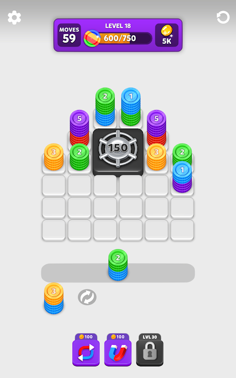 #8. Coin Stack (Android) By: electra.gs