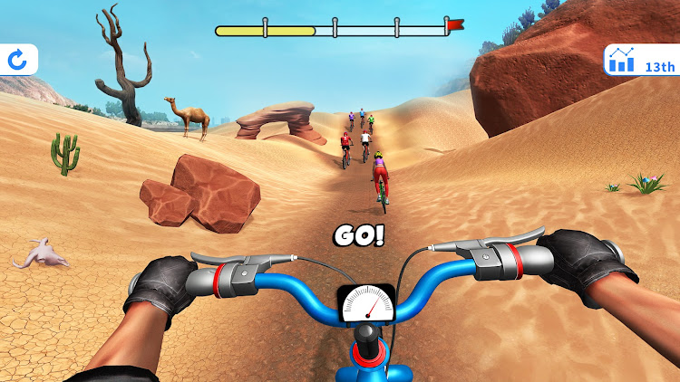 #7. BMX Cycle Extreme Bicycle Game (Android) By: PlayFlix