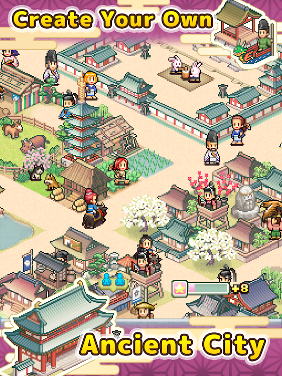 #9. Heian City Story (Android) By: Kairosoft