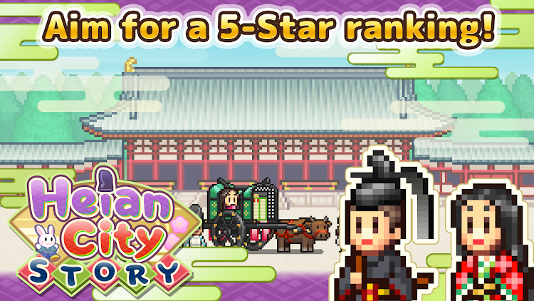 #8. Heian City Story (Android) By: Kairosoft