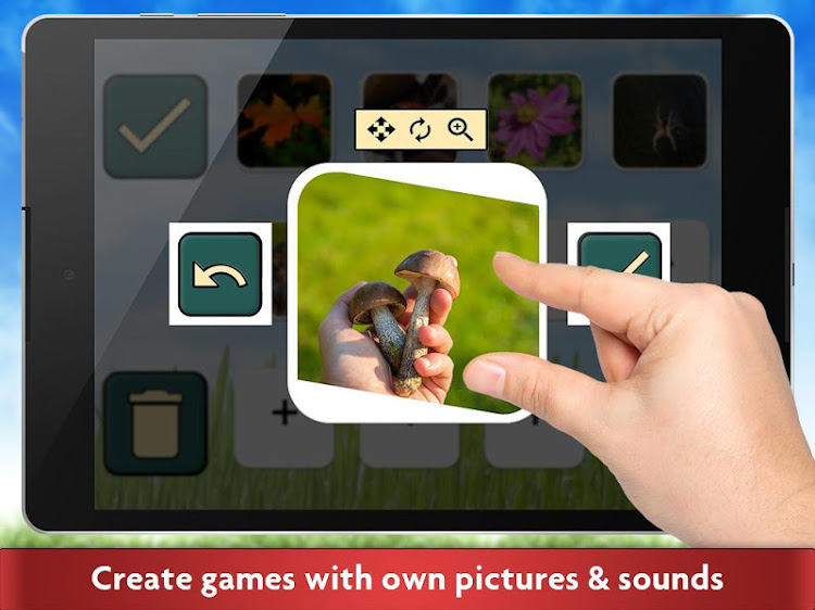 #7. MyMemo - Make Memory Games (Android) By: App Family Kids - Games for boys and girls