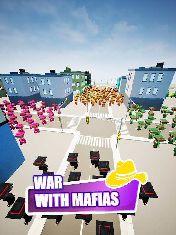 #5. Mafia Control - Epic War.io (Android) By: Nexcore Studios