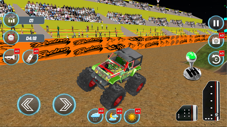 #3. Extreme Monster Truck Driving (Android) By: GoodBerry Games