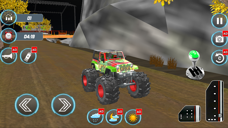 #5. Extreme Monster Truck Driving (Android) By: GoodBerry Games