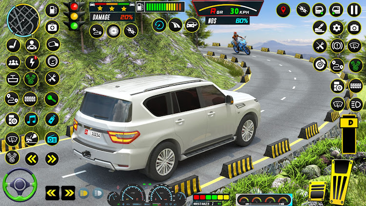 #8. American Car Driving School (Android) By: Logic Rack Inc.