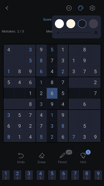 #5. Sudoku - Daily Puzzle (Android) By: Aaron's Studio