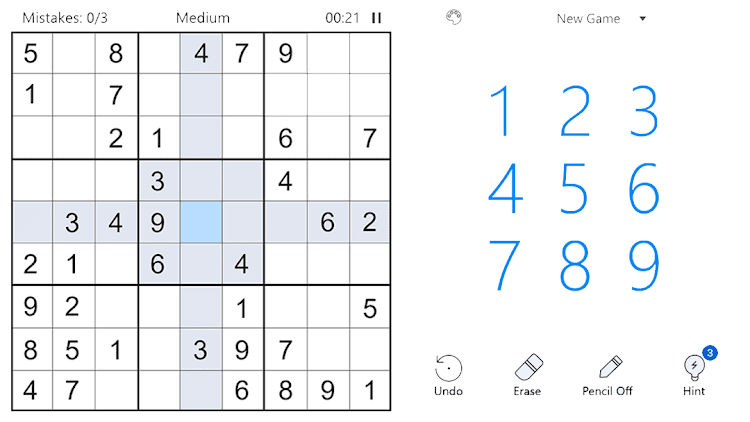 #6. Sudoku - Daily Puzzle (Android) By: Aaron's Studio