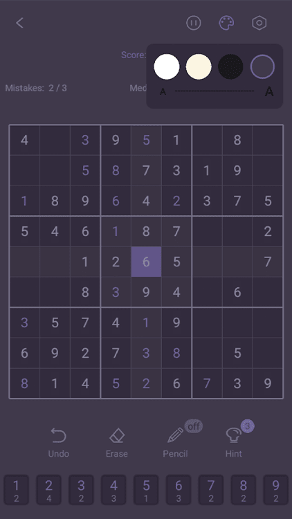 #4. Sudoku - Daily Puzzle (Android) By: Aaron's Studio