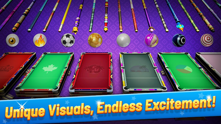 #5. 8 Ball Shoot It All - 3D Pool (Android) By: SQUARE ENIX PVT.LTD.