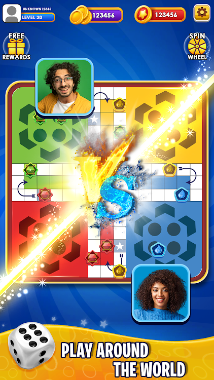 #2. Play Ludo Online With Friends (Android) By: Grey Owl Studios