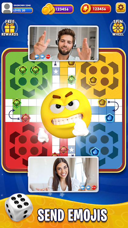 #3. Play Ludo Online With Friends (Android) By: Grey Owl Studios