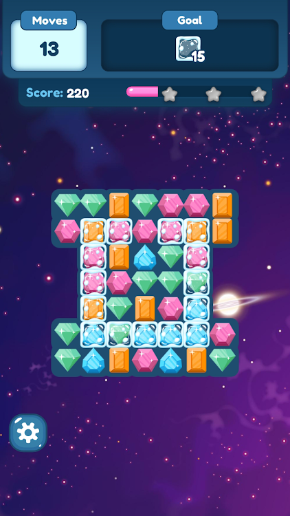 #8. Gummy Galaxy Gems (Android) By: Handitova LLC