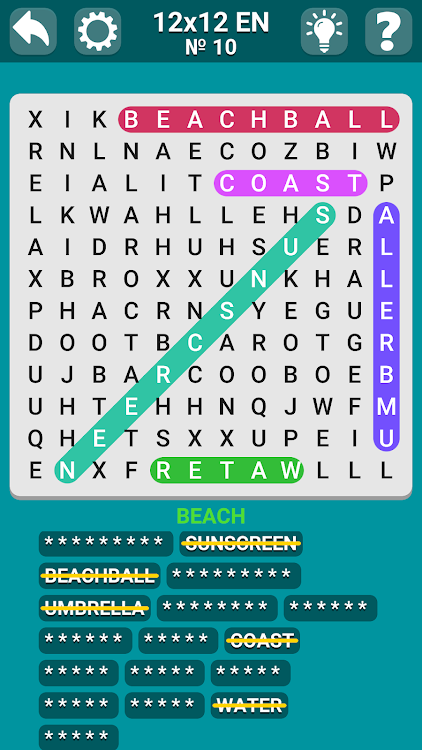 #4. Search Words With Hint (Android) By: Crossman