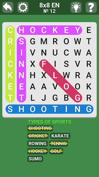 #6. Search Words With Hint (Android) By: Crossman