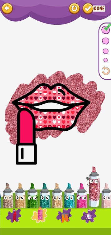 #5. Color ASMR: Lips Beauty (Android) By: Maya iMobile Inc.