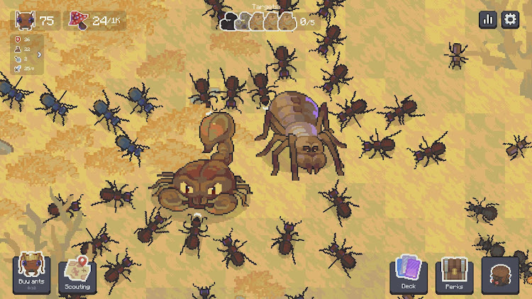 #2. Ant Colony: Wild Forest (Android) By: HYPERCELL