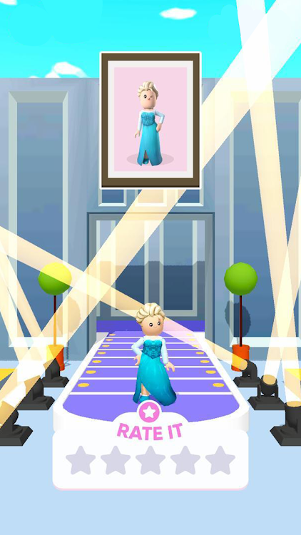 #6. Famous Fashion - Dress Up Game (Android) By: ABI Games Studio