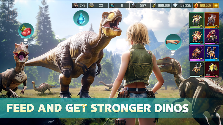 #5. Age of Dino (Android) By: GAMEPHILOS SINGAPORE PTE. LTD.