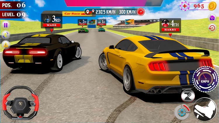 #4. Car Racing 3d: Car Games 2024 (Android) By: Gaming Arena 2023