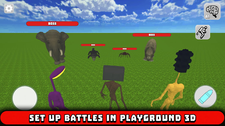 #5. Sandbox Playground 3d game (Android) By: Khadiev - Scary Horror Games 3D