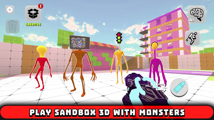 #9. Sandbox Playground 3d game (Android) By: Khadiev - Scary Horror Games 3D