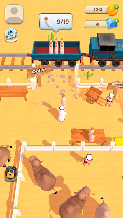 #6. Farm Town: Camel Farming Games (Android) By: TapFire Games