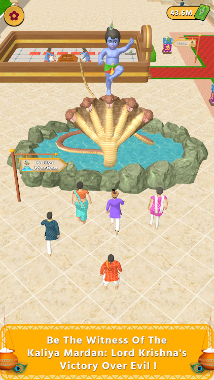 #5. Krishna Mandir Game (Android) By: ET Game Developers