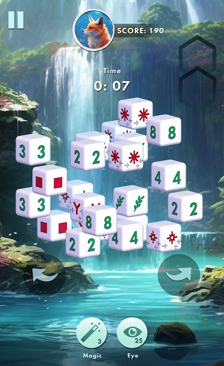 #6. Mystic Mahjong tile match (Android) By: Spectrum Apps Studio