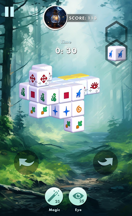 #7. Mystic Mahjong tile match (Android) By: Spectrum Apps Studio