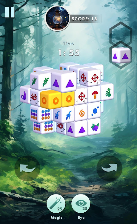 #8. Mystic Mahjong tile match (Android) By: Spectrum Apps Studio