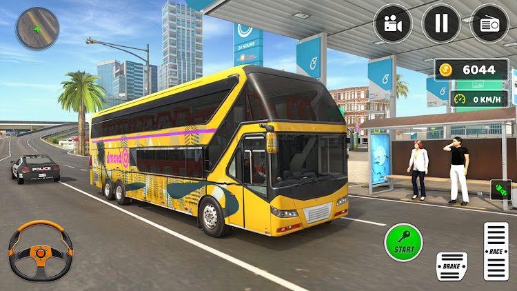 #5. Bus Simulator 3D: Bus Games (Android) By: Game town