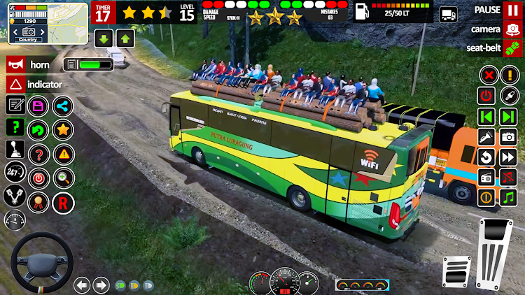 #2. Bus Game Bus Driving Simulator (Android) By: RN Simulation Hub