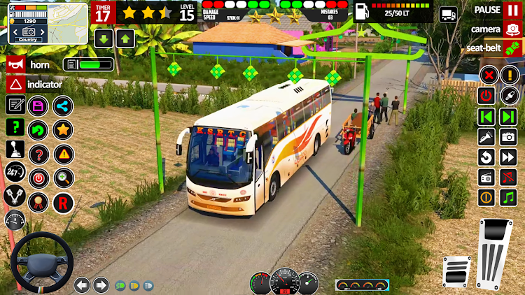 #3. Bus Game Bus Driving Simulator (Android) By: RN Simulation Hub