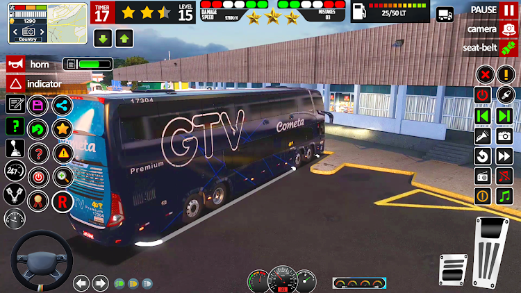 #4. Bus Game Bus Driving Simulator (Android) By: RN Simulation Hub