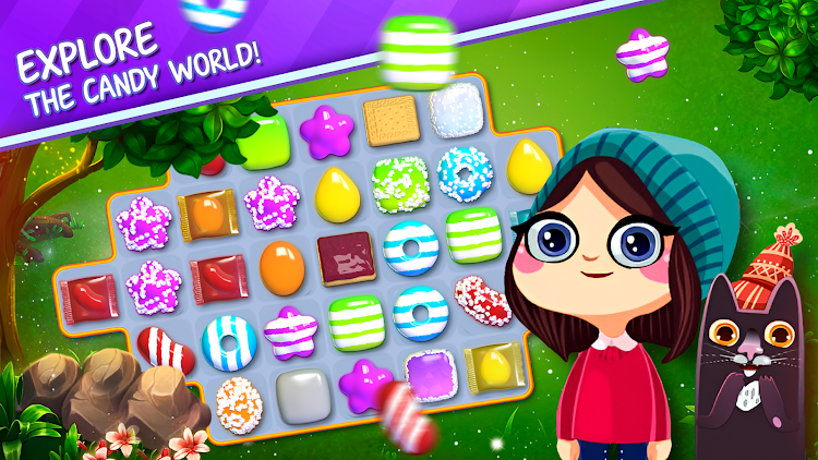 #3. Bonbon: Candy Match 3 Pro (Android) By: Gem Jam