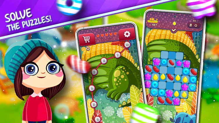 #2. Bonbon: Candy Match 3 Pro (Android) By: Gem Jam