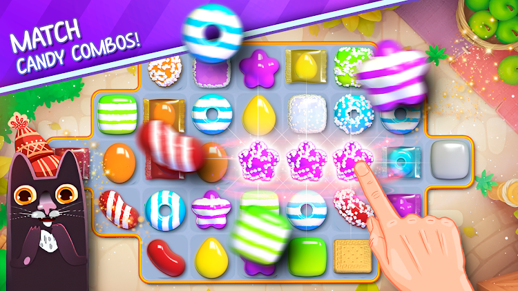 #5. Bonbon: Candy Match 3 Pro (Android) By: Gem Jam