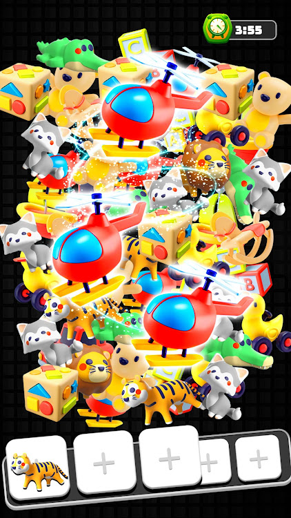 #4. Toys Match Triple 3D Tile (Android) By: Mini Gamers Club