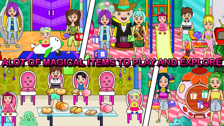 #3. Family World Magical Land Game (Android) By: My family World