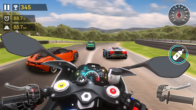 #4. MotorCycle Racing (Android) By: XGAME STUDIO