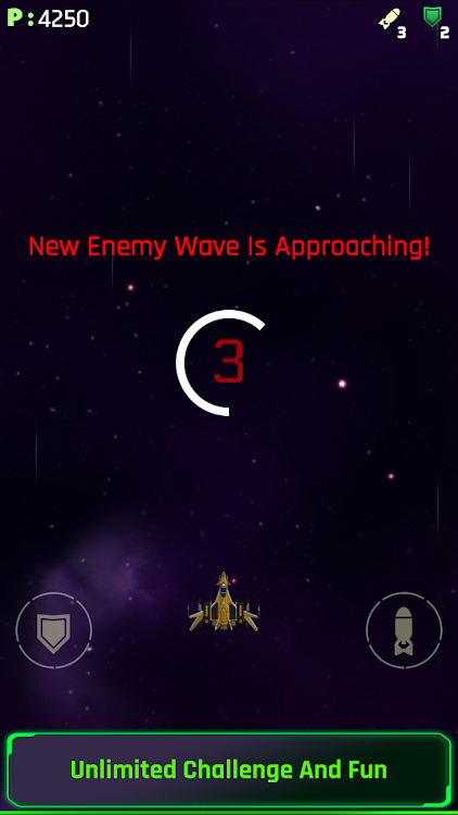 #4. Space Shooter Game (Android) By: Gusta Gaming