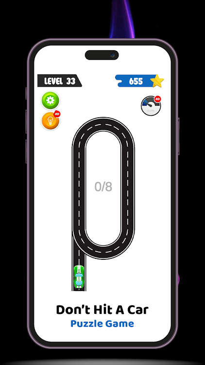 #7. Don't Hit A Car - Puzzle Game (Android) By: teswesm