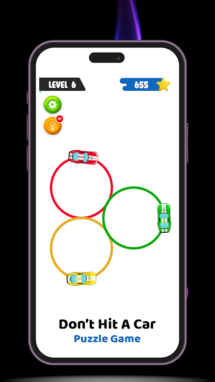 #10. Don't Hit A Car - Puzzle Game (Android) By: teswesm