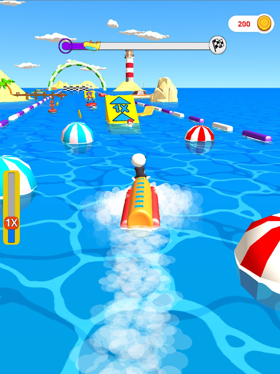 #7. Banana Boat Riders (Android) By: App Pie Games