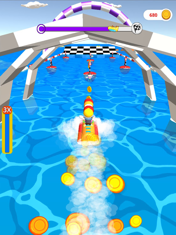 #8. Banana Boat Riders (Android) By: App Pie Games