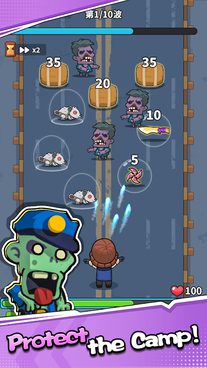 #5. Zombie WarDoomsday Survivor (Android) By: XGAME STUDIO