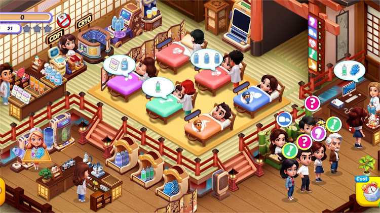 #3. Hospital Story:Clinic Game (Android) By: Manta Beat Studio